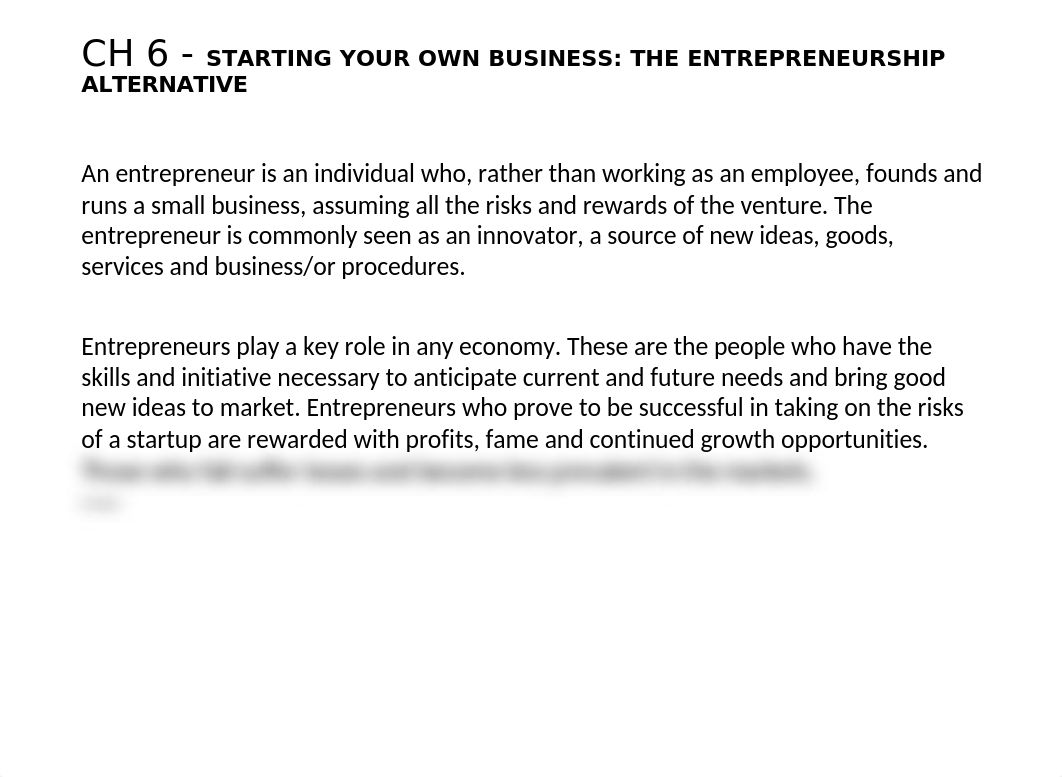 CH 6 - STARTING YOUR OWN BUSINESS - THE ENTREPRENEURSHIP ALTERNATIVE.pptx_df4xqgt5o7m_page3