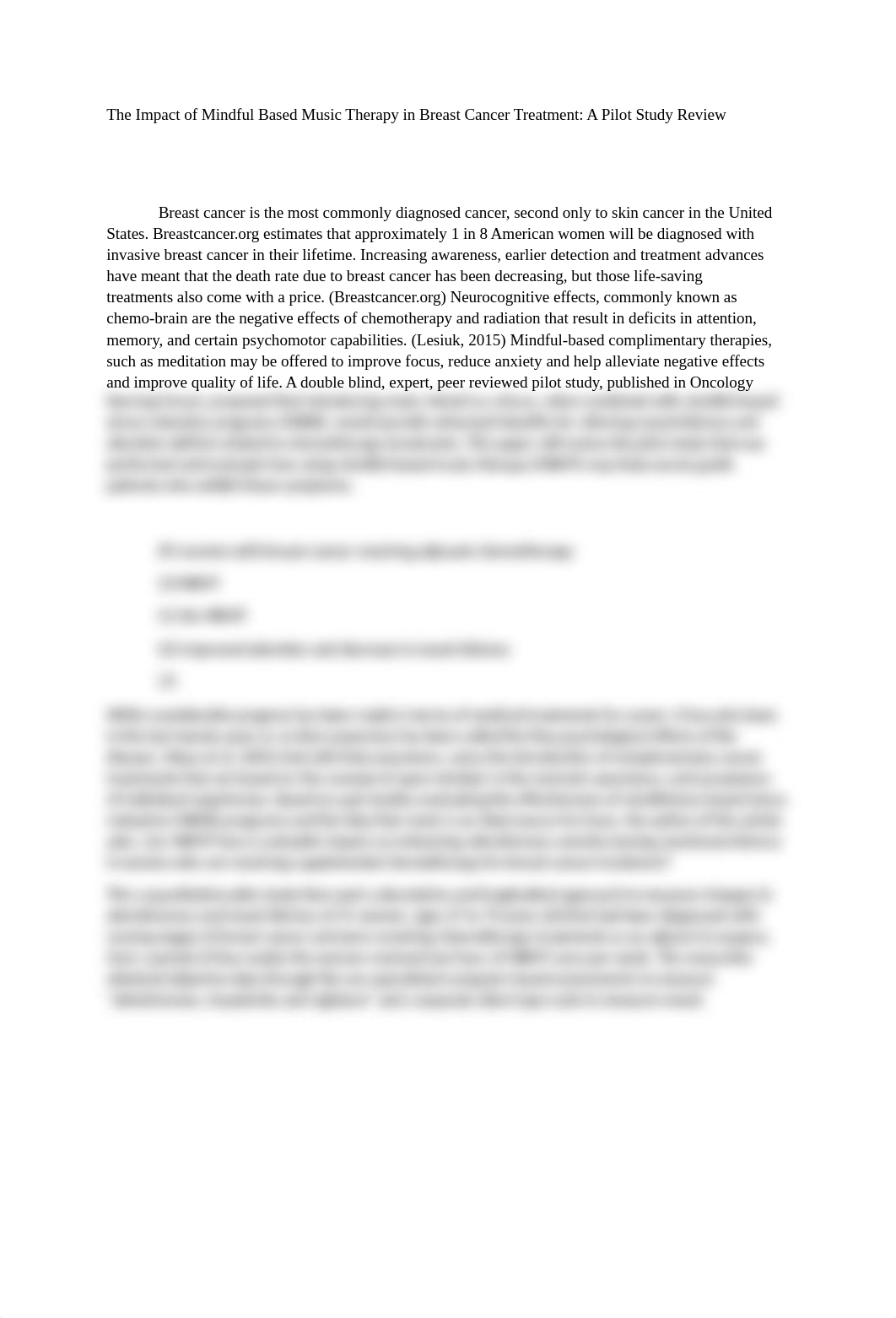 The Impact of Mindful Based Music Therapy in Breast Cancer Treatment CH.docx_df5190odsmw_page1