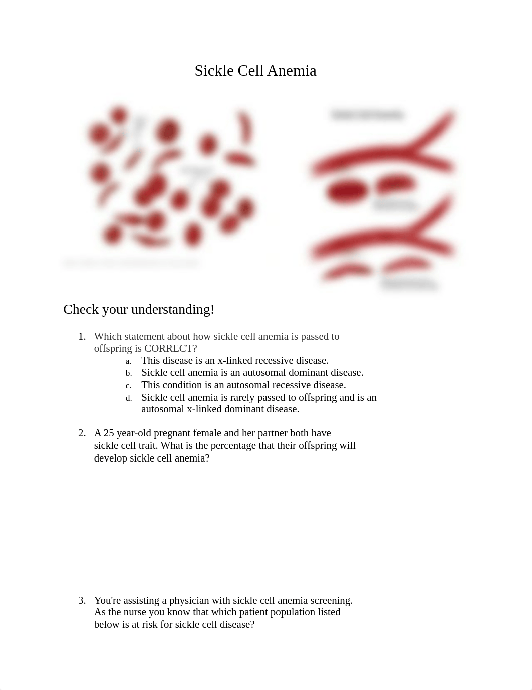 Sickle Cell Anemia Quiz .docx_df55ewzb16t_page1