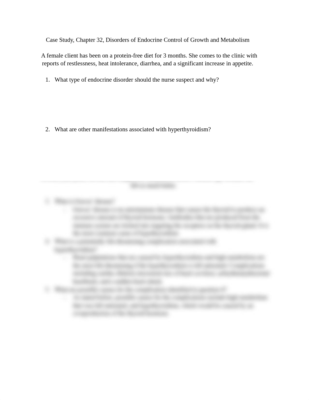 Chapter 32 Case Study_ Disorders of Endocrine (Growth and Metabolism).docx_df5c810r5gw_page1