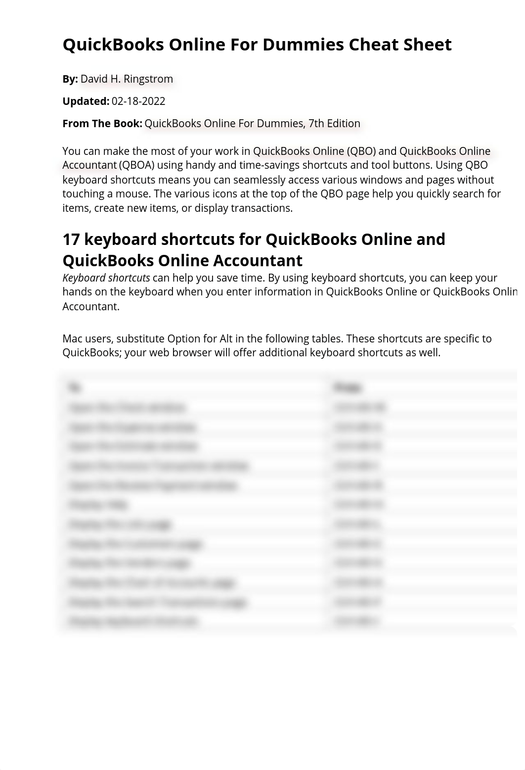 QuickBooks for Dummies Cheat Sheet.docx_df5g8cfgvuv_page1