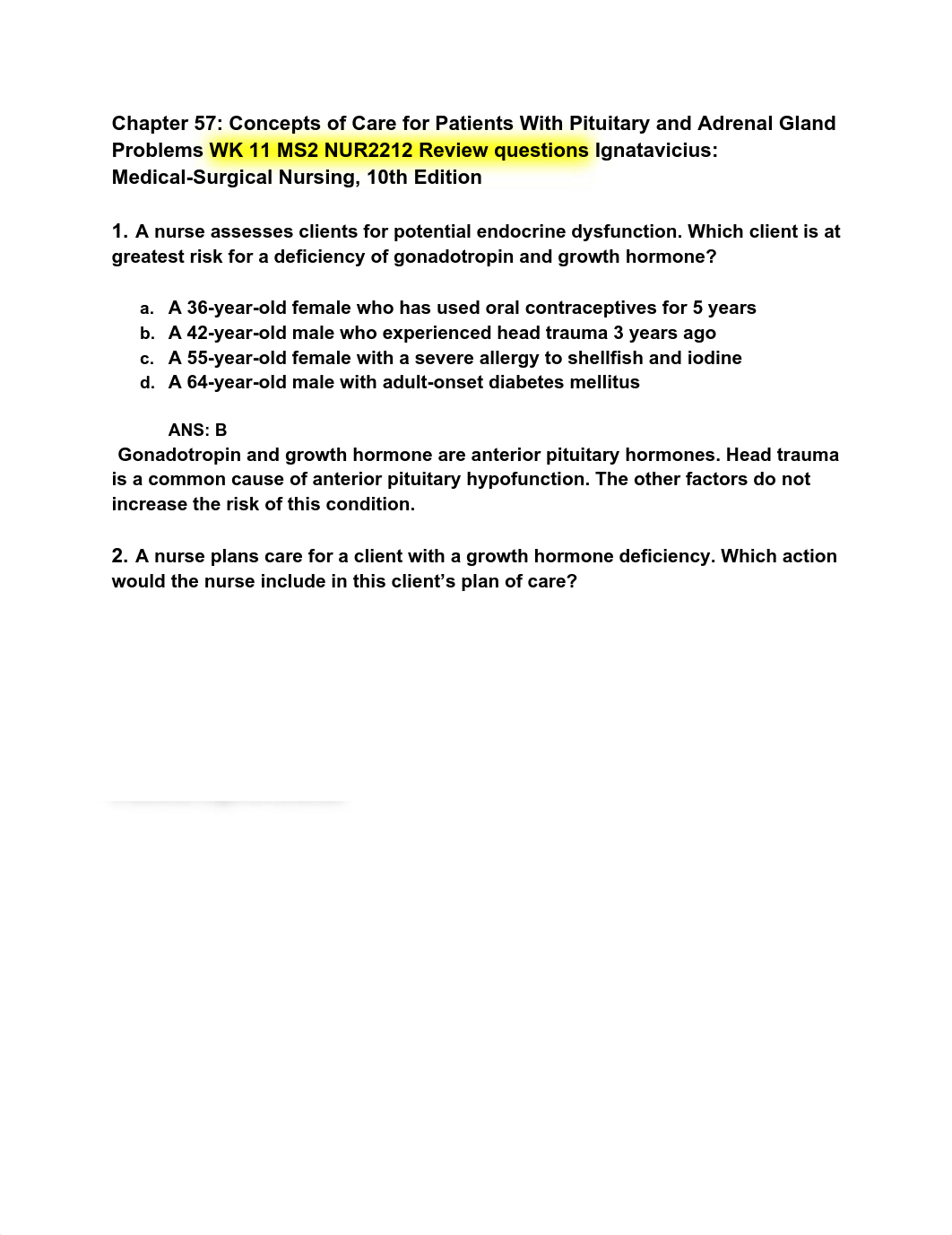 Chapter 57_ Concepts of Care for Patients With Pituitary and Adrenal Gland Problems WK 11 MS2 NUR221_df5nhaqxq2h_page1