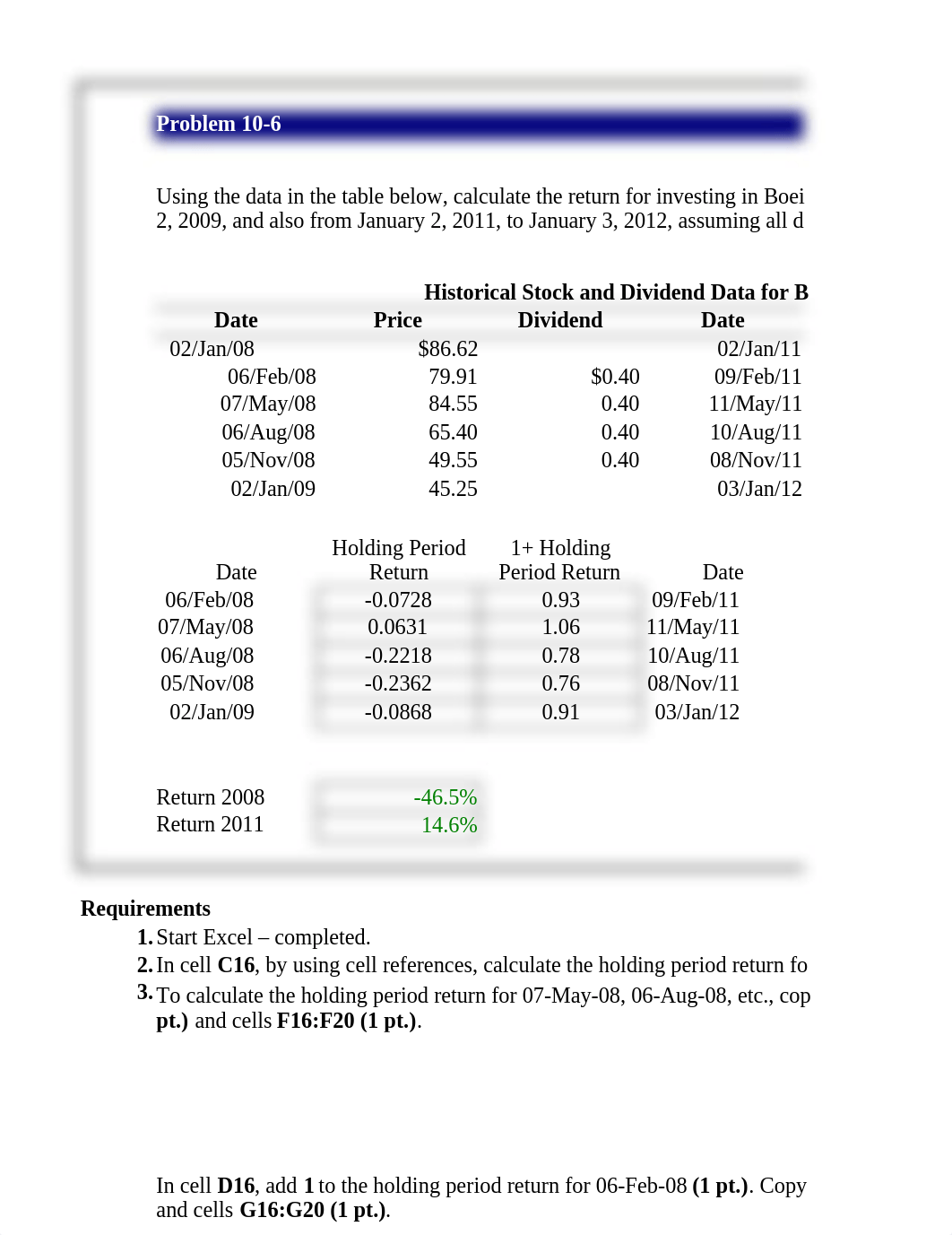 Berk_DeMarzo_Problem_10-6_Start.xlsx_df5np86gbv2_page1