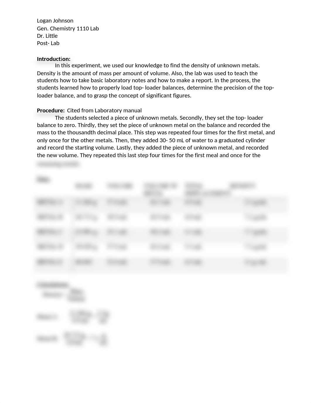 Chem 1110- Post lab experiment 1.docx_df5sww9jfzn_page1