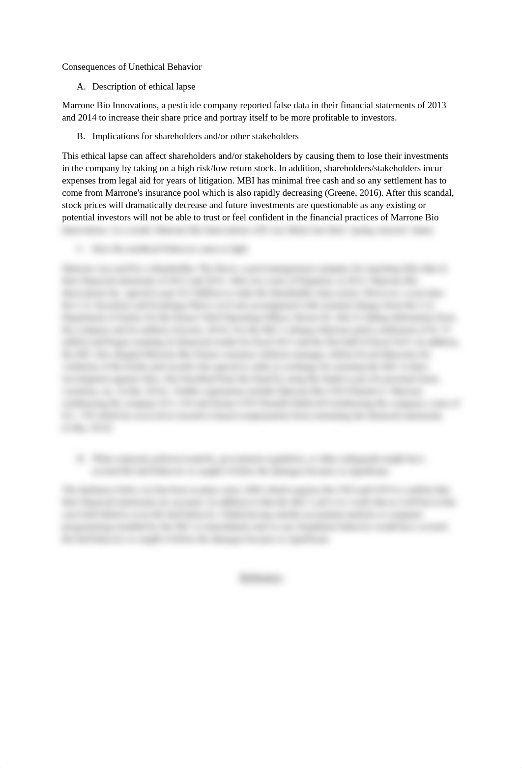 Consequences of Unethical Behavior Week 1-3.docx_df5t5b1cd3l_page1