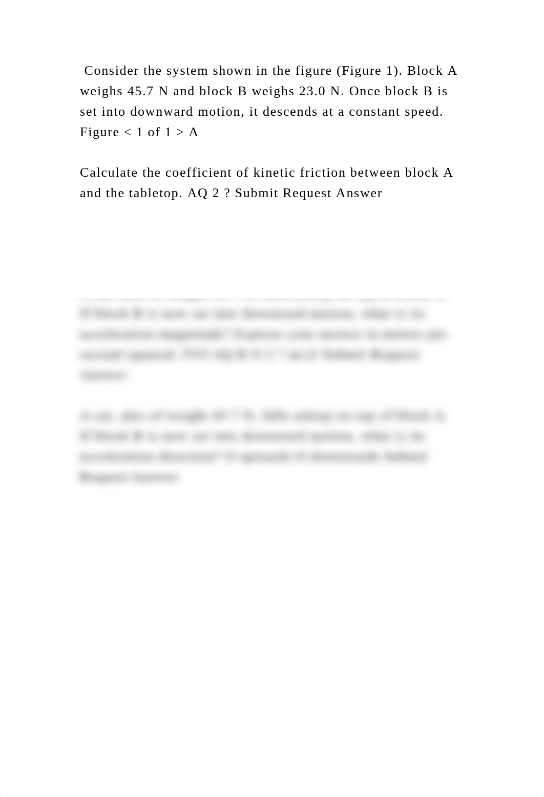 Consider the system shown in the figure (Figure 1). Block A weighs 45.docx_df5wje1r2ov_page2