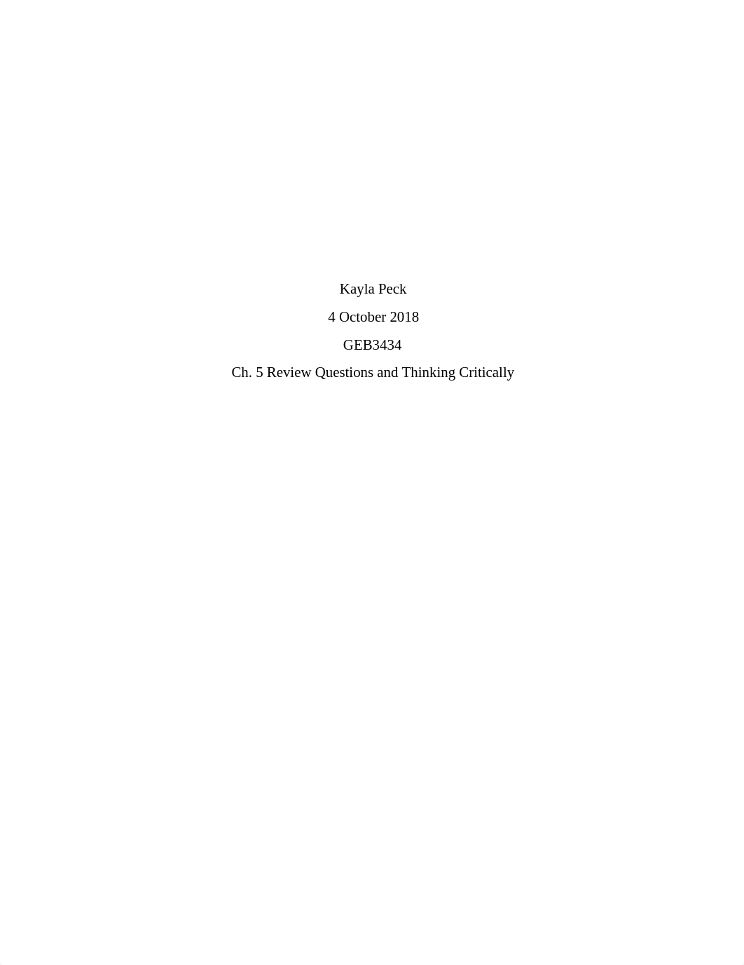 GEB3434 Chapter 5 Review Questions & Thinking Critically.docx_df67czdncmh_page1