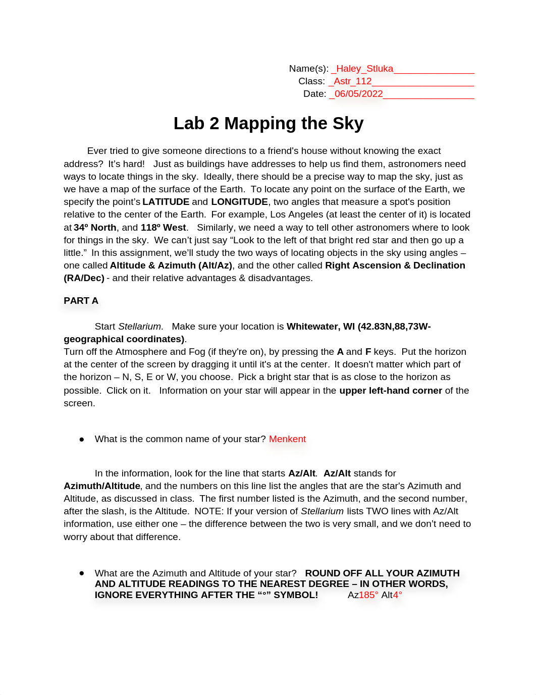 Stluka Lab 2 Stellarium - Mapping The Sky Location.docx_df69qtcwldt_page1