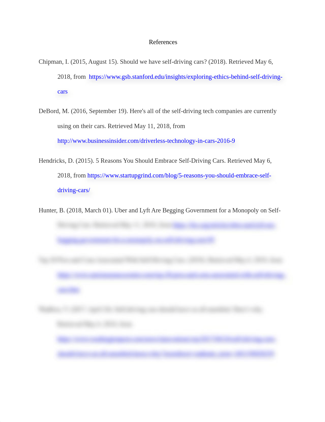 Five sources formatted according to APA rules for references - D Arvizu Sumouske.docx_df6kvlfvxdo_page1