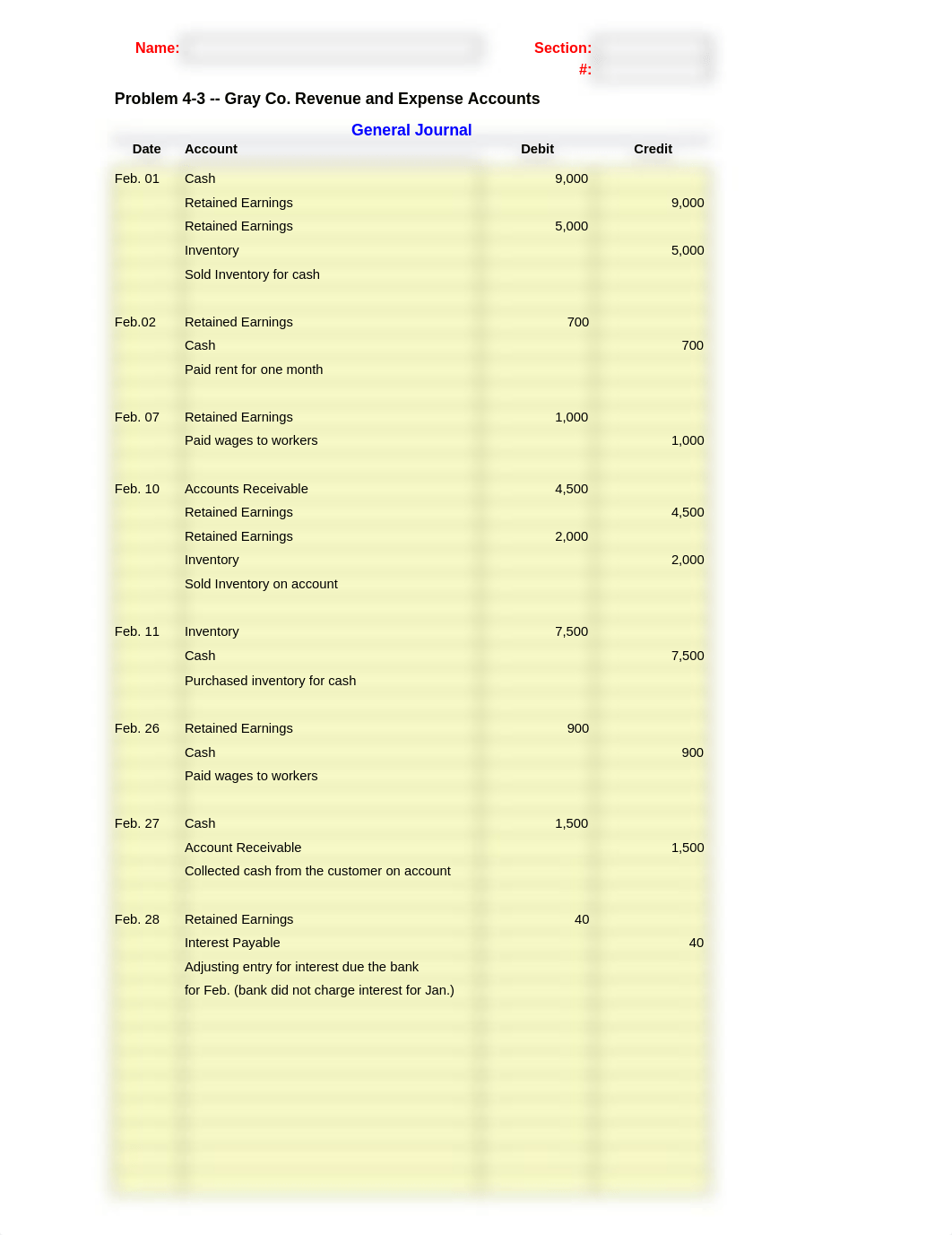 Problem 4-3 Forms Gray Co..xls_df6lscz7pwg_page1