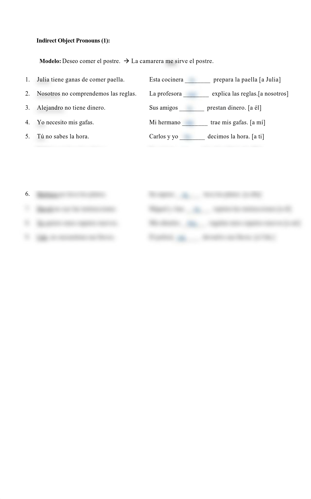 4-BB-EJERCICIOS - Indirect Object pronouns 1.pdf_df6p0gg6fyq_page1