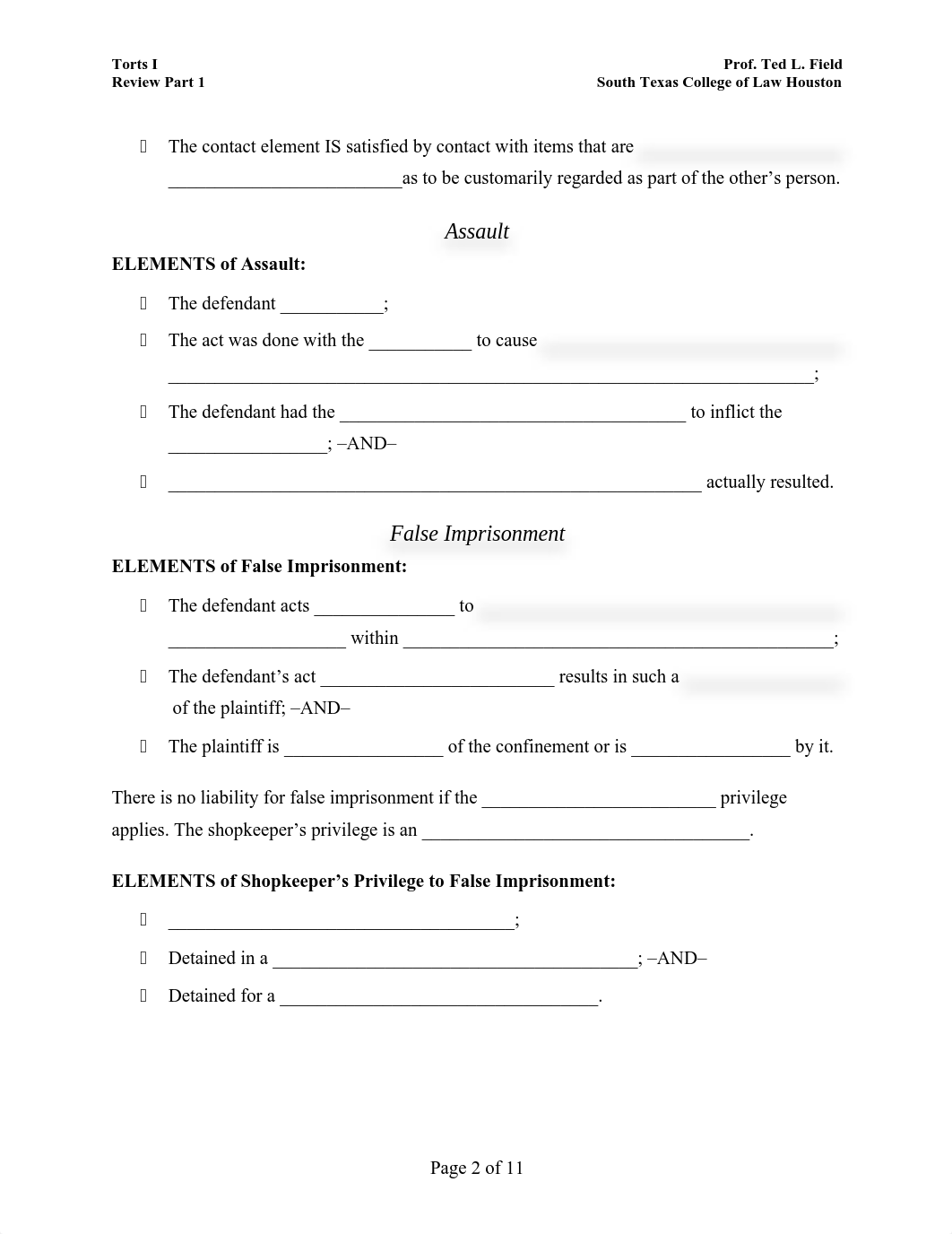 Torts I--Review Session Part 1 [HANDOUT].pdf_df79tfivkjn_page2