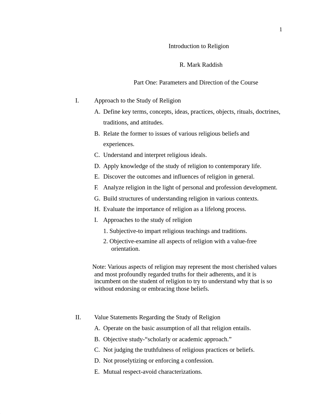 Introduction to Religion Class Notes.docx_df7bxwj1k21_page1