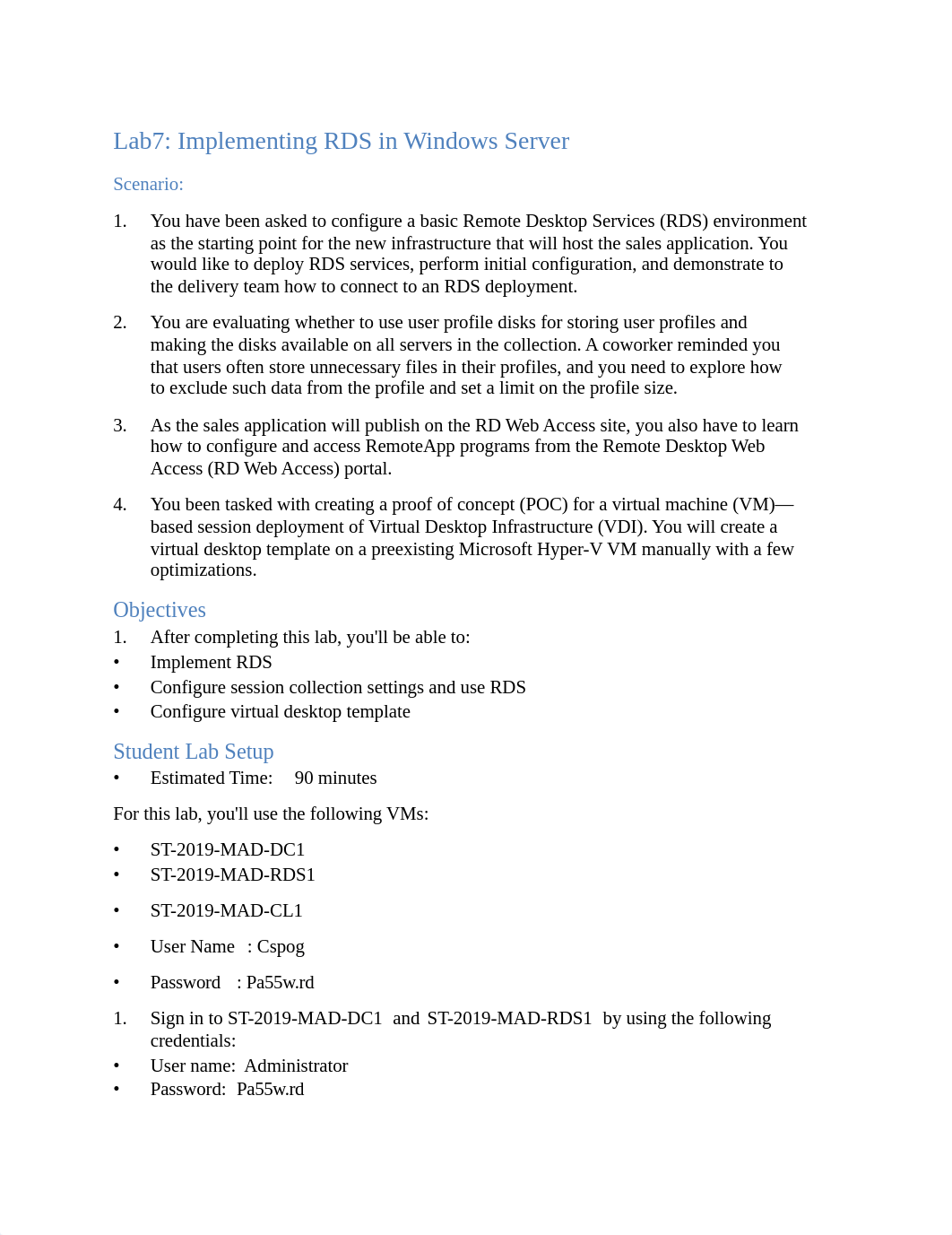 Module 2 Section 1 Implementing RDS in Windows Server Lab Directions 1(Complete) Nikita Zimin.docx_df7ocvkl439_page1