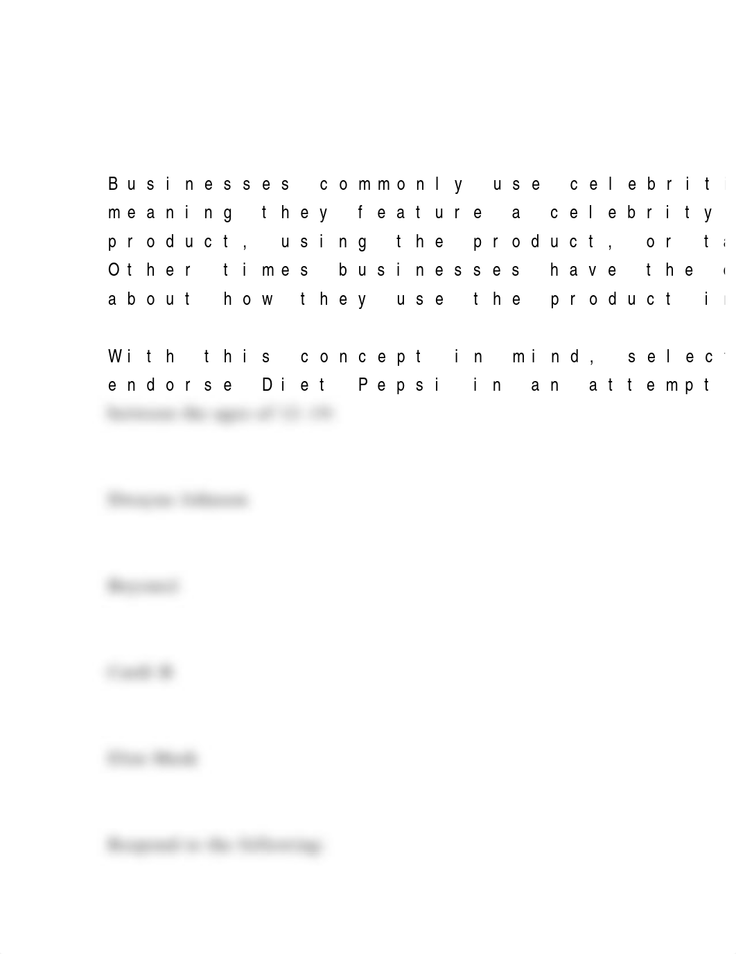 Businesses commonly use celebrities to endorse their products, m.docx_df7qlhvfp6y_page2