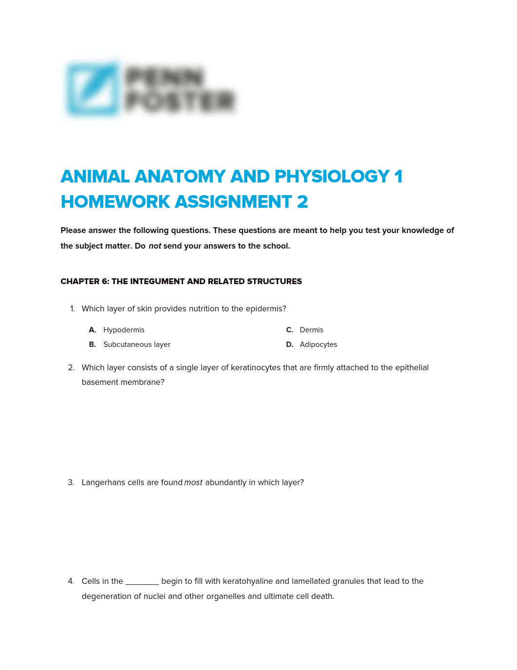 ANIMAL ANATOMY AND PHYSIOLOGY 1 HOMEWORK ASSIGNMENT 2_df7z7oh384q_page1