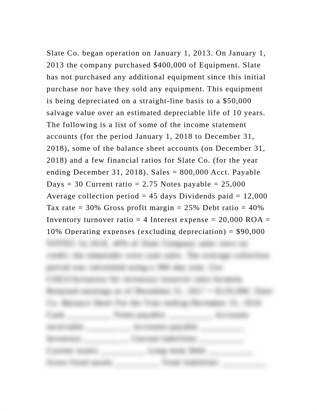 Slate Co. began operation on January 1, 2013. On January 1, 2013 the.docx_df8d819v7lv_page2