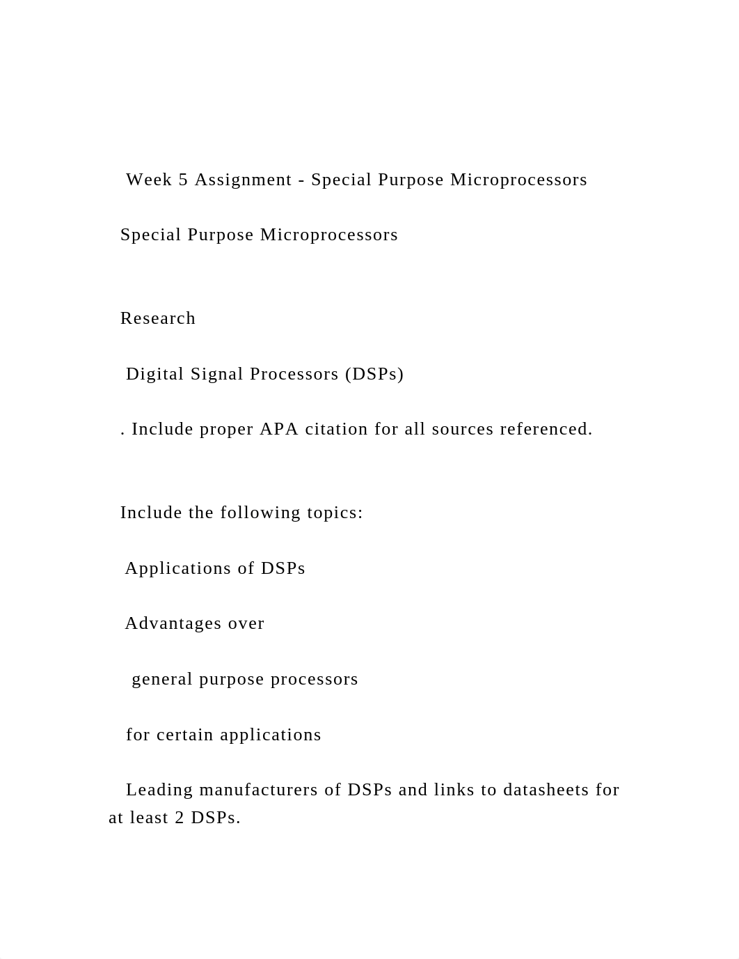 Week 5 Assignment - Special Purpose Microprocessors    Speci.docx_df8z29p063j_page3