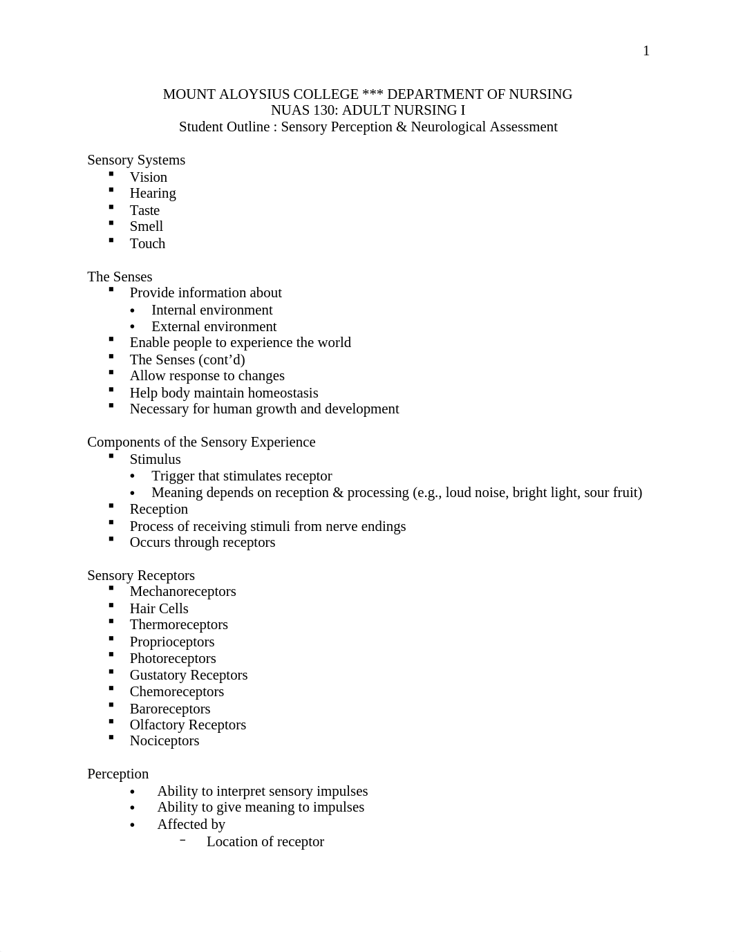 Student Outline - Sensory Perception and Neuro Assessment.docx_df9034xlp5a_page1