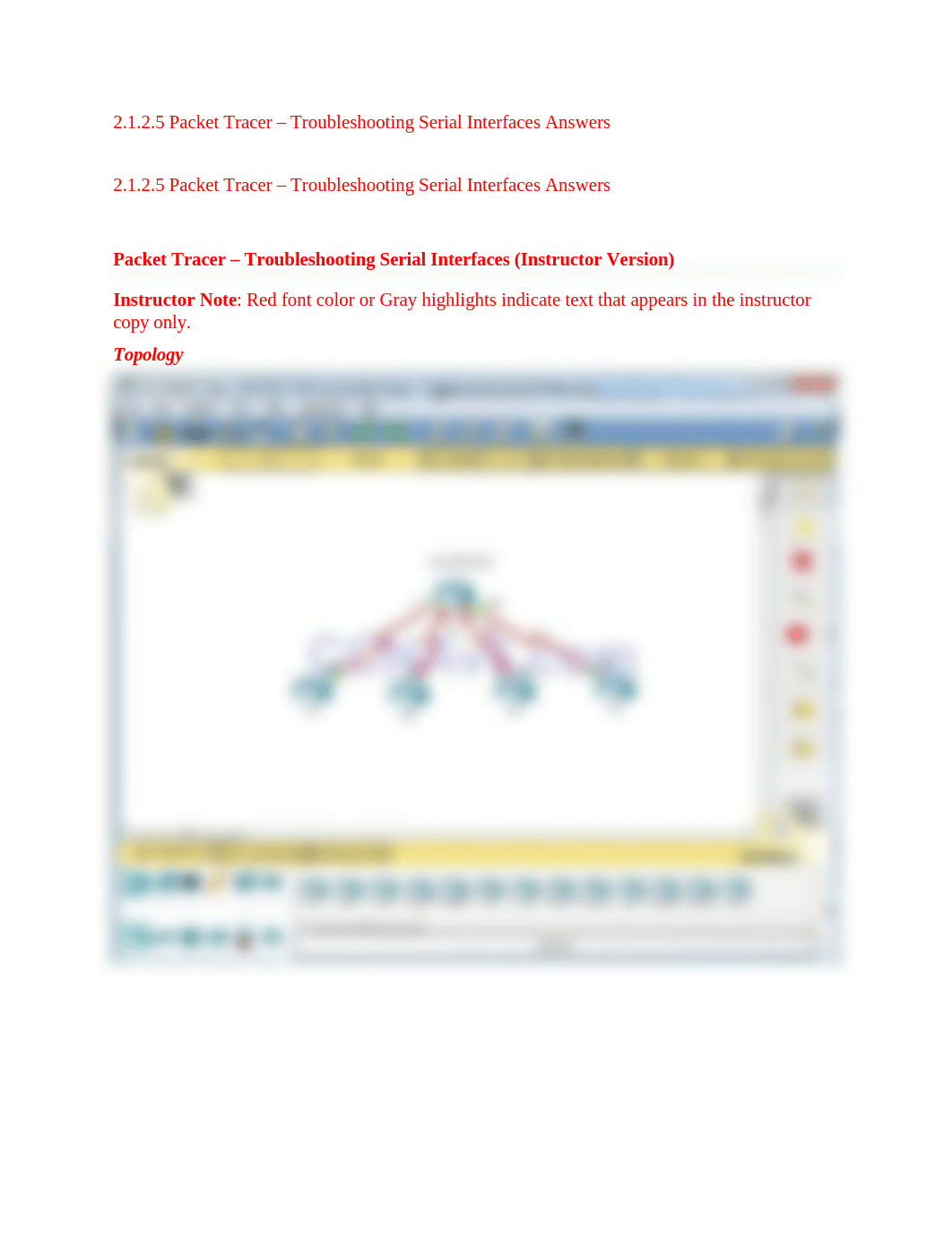 2.1.2.5 Packet Tracer - Troubleshooting Serial Interfaces Answers.docx_df928be6fzp_page1