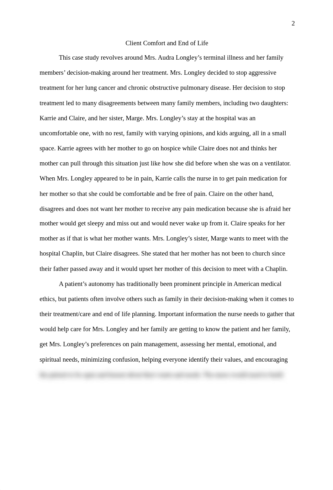 End of Life Case Study Assignment and Reflection.docx_df96djzh9g5_page2