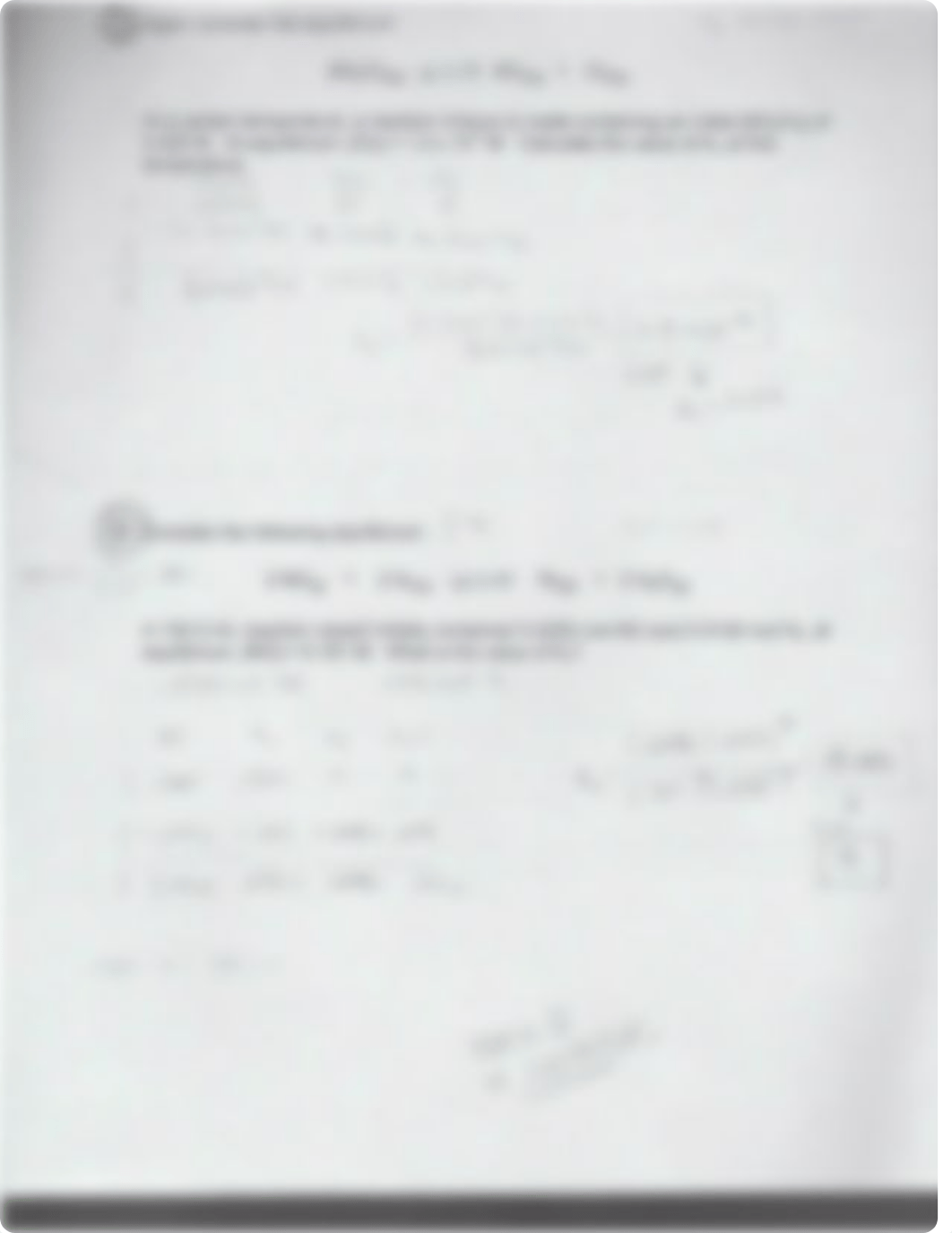 Introduction to Equilibrium Constants Worksheet CHM 104_df9k77dmotx_page2