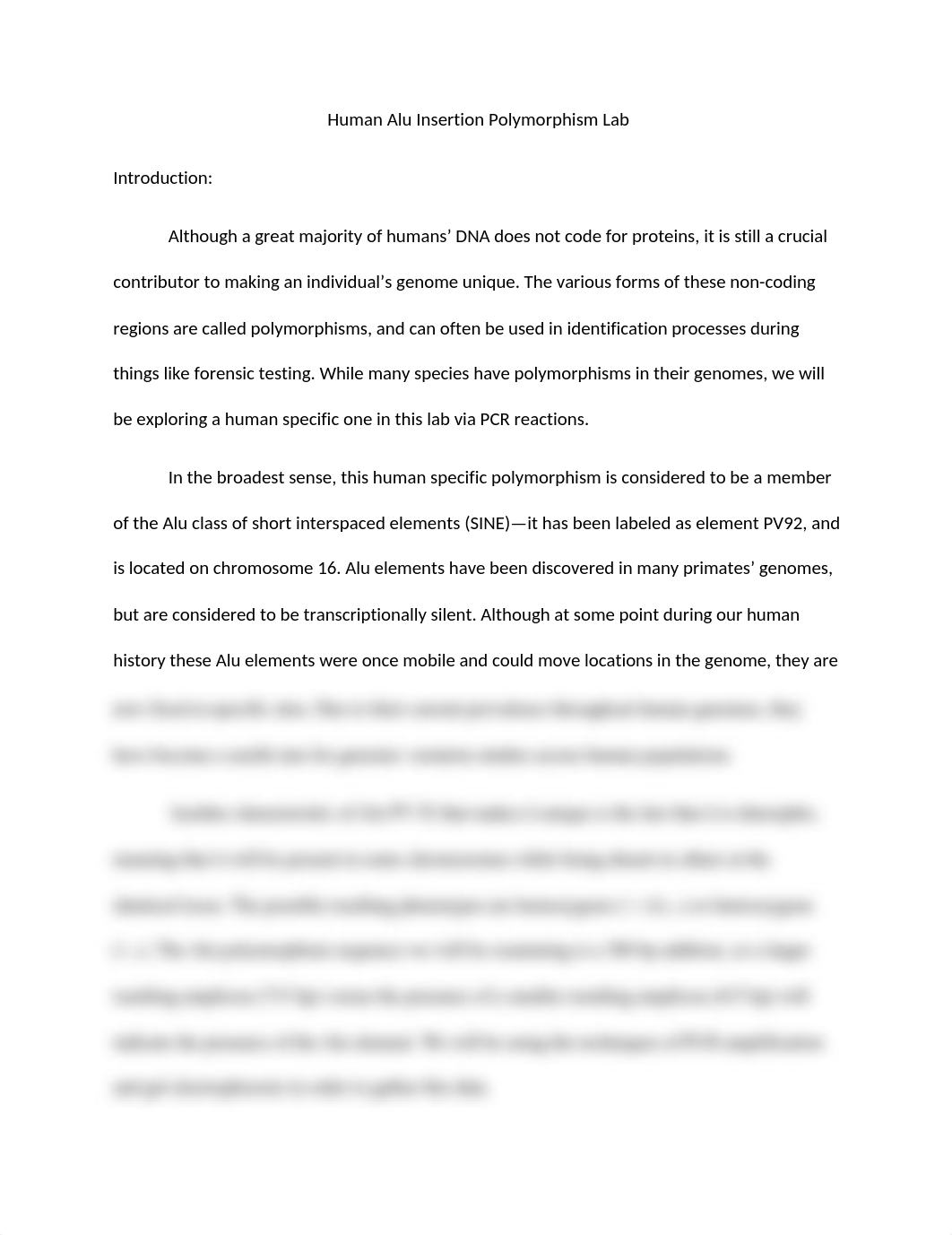 Human Alu Insertion Polymorphism Lab_df9p0rtjs19_page1