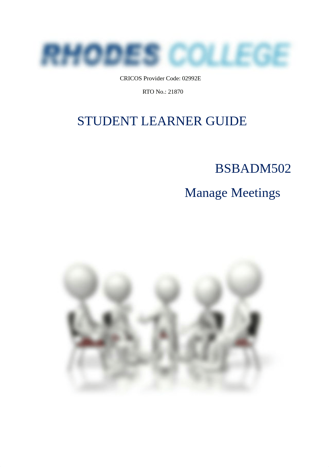 SLG - BSBADM502 - Manage Meetings v Apr 2017.pdf_df9v797am7e_page1