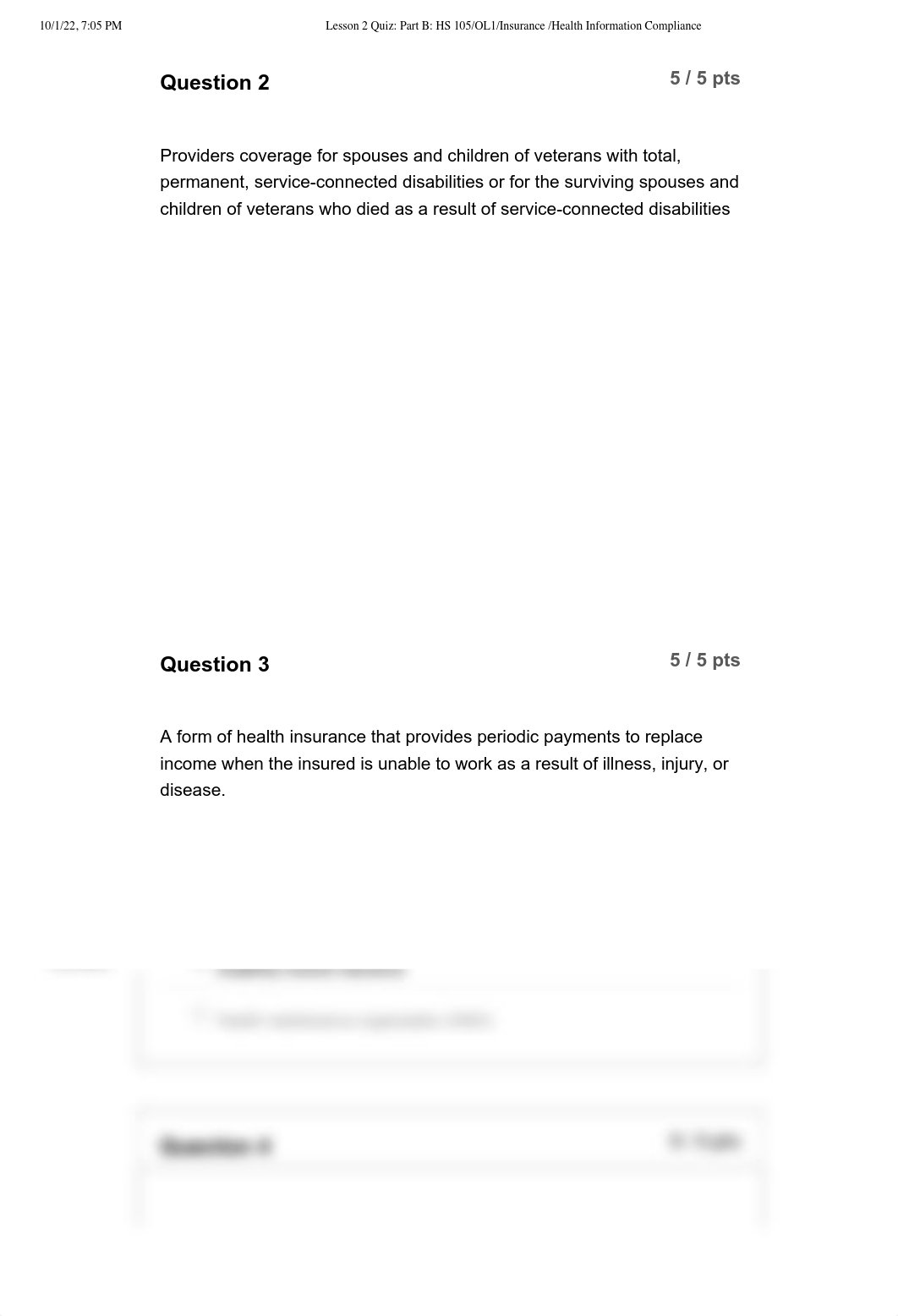 Lesson 2 Quiz_ Part B_ HS 105_OL1_Insurance _Health Information Compliance.pdf_df9v9ut26bf_page2