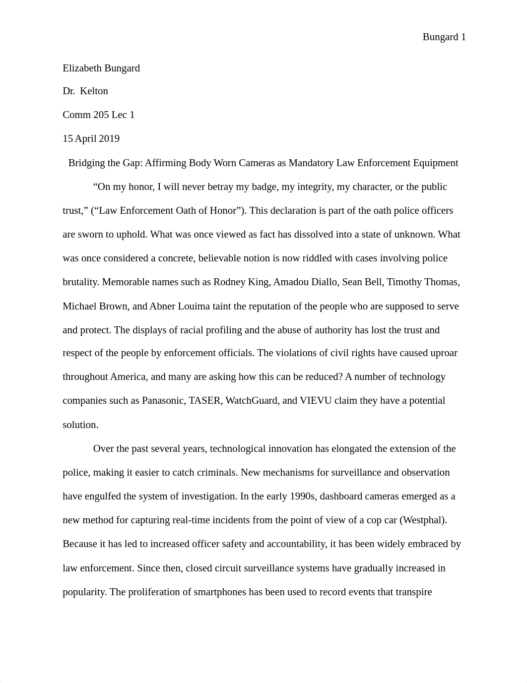 Body Worn Camera Essay.docx_dfa3c3dwi0m_page1