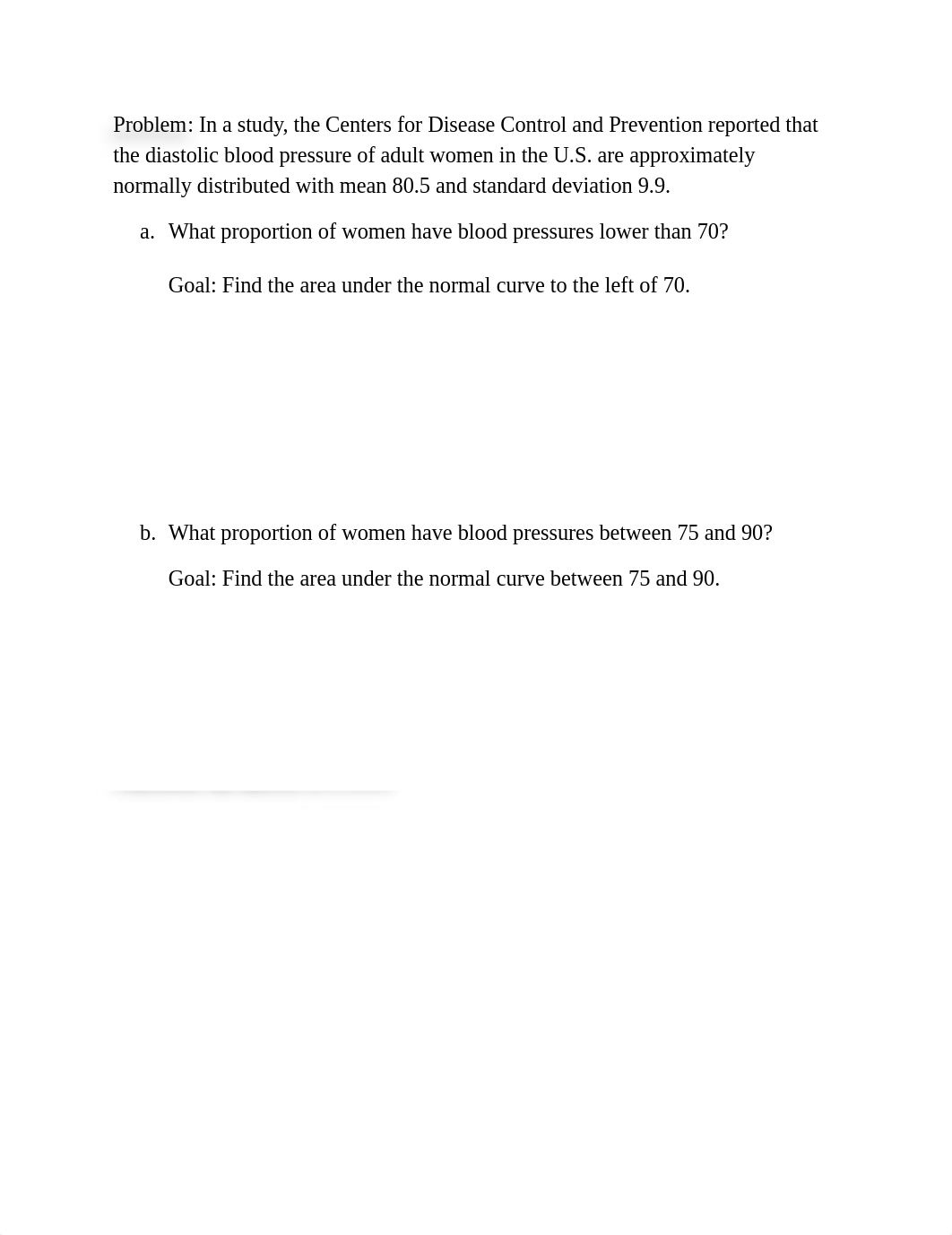 Solutions to Normal Distribution Problem_dfaddva12ev_page1