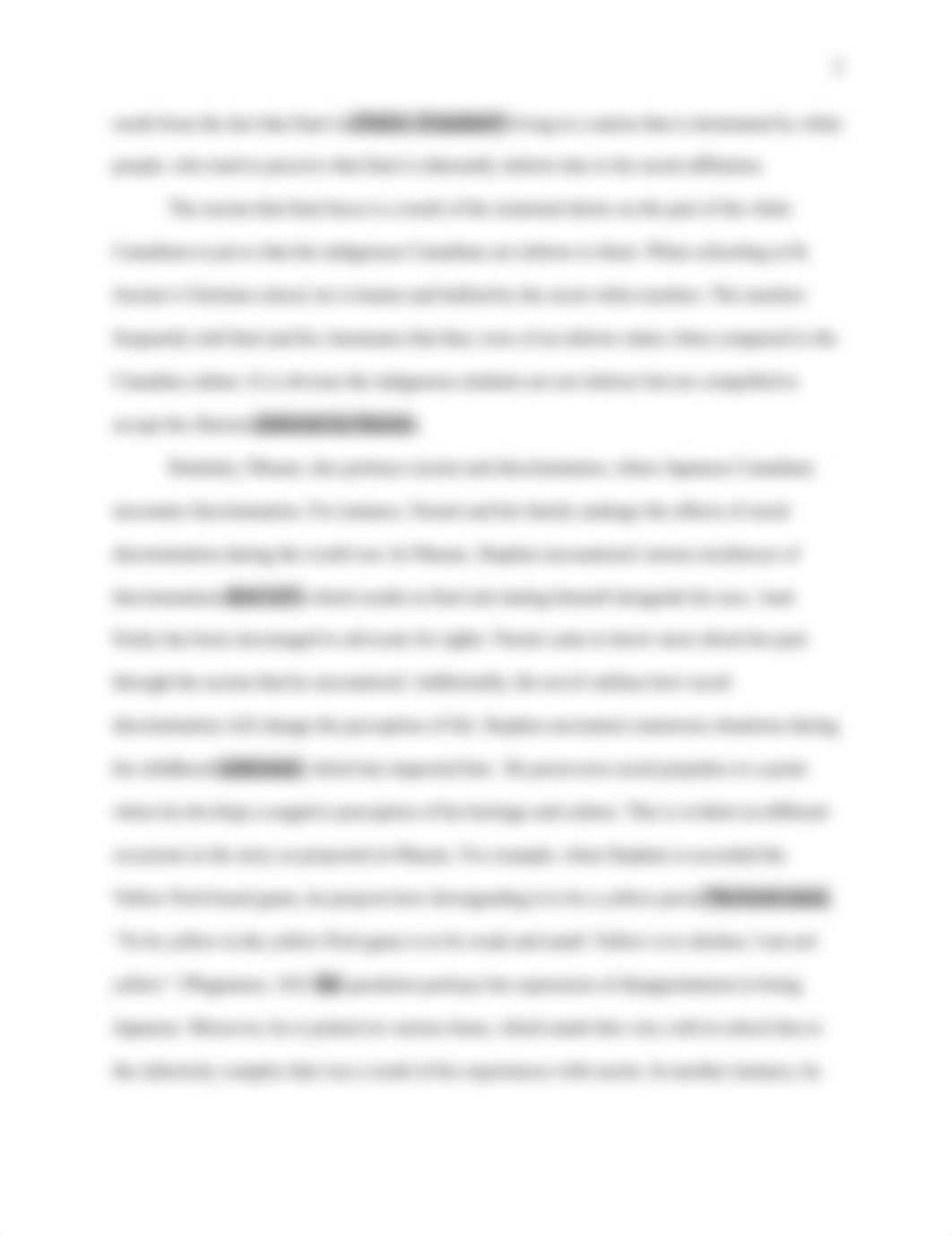 Comparison Essay Obasan and Indian Horse.docx_dfagpiy34bo_page2