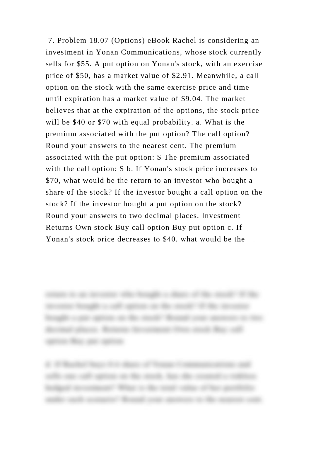 7. Problem 18.07 (Options) eBook Rachel is considering an investment .docx_dfamjc1ldjo_page2