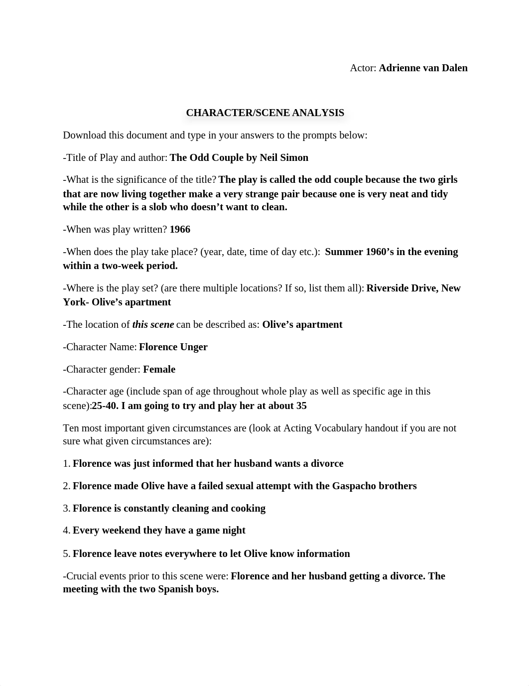 Acting 1- Character Analysis for Comedy scene_dfaoxudjzj4_page1