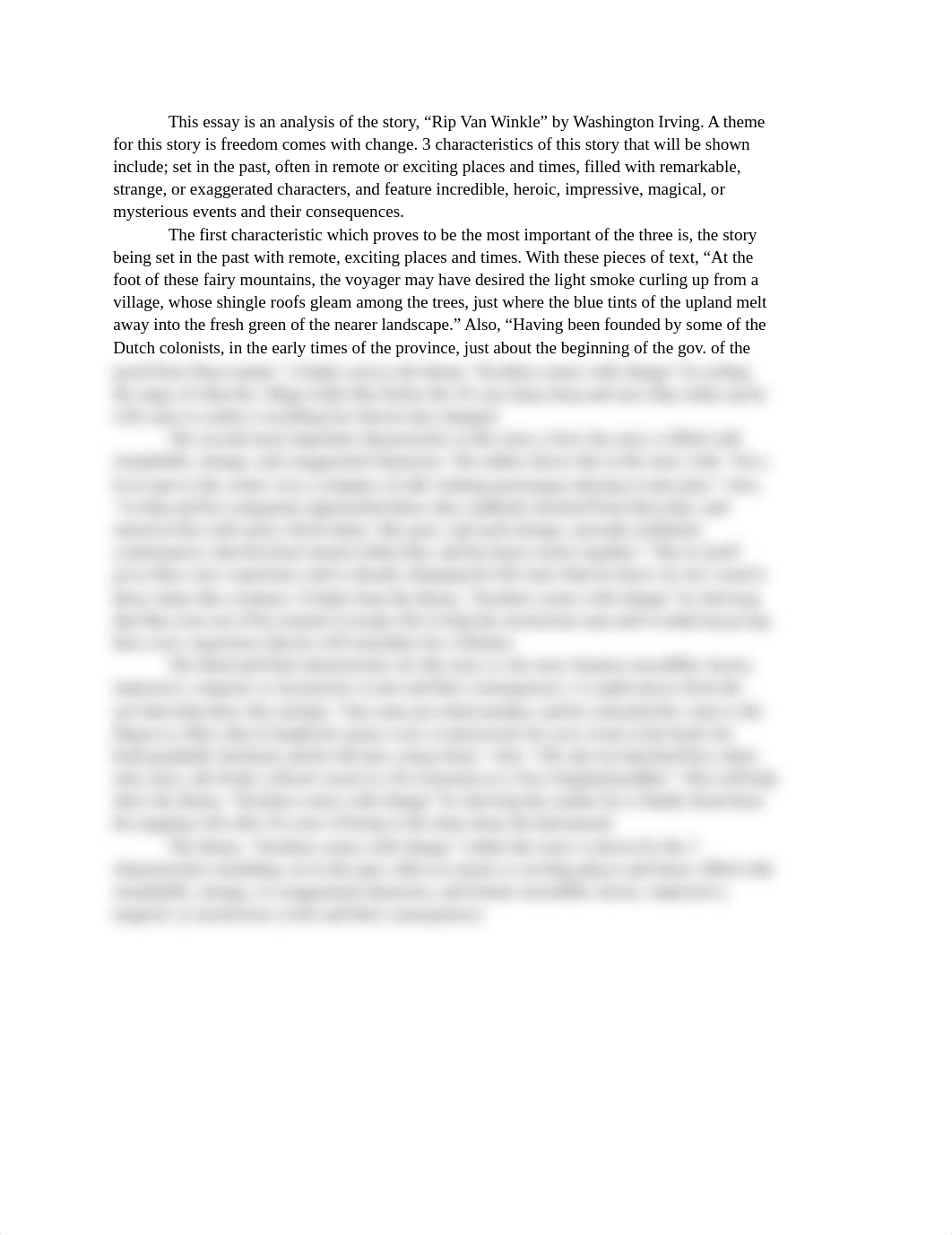 Rip Van Winkle Analysis Essay.docx_dfbfawukuym_page1