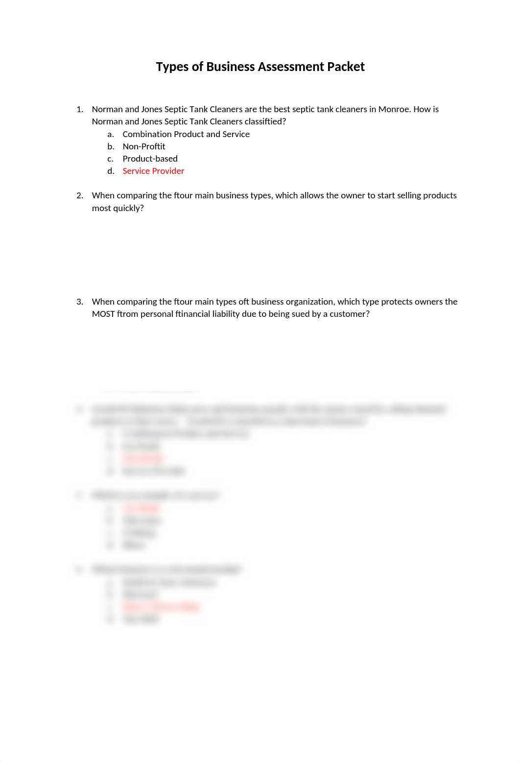 Types of Business Assessment Packet-1.docx_dfbkjuc2nt9_page1
