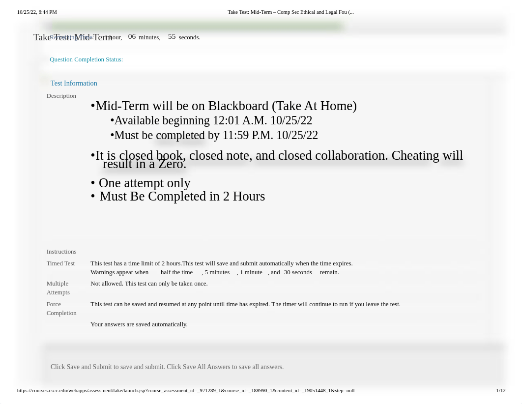 Take Test_ Mid-Term - Comp Sec Ethical and Legal Fou (.._.pdf_dfbvnxkzoxe_page1