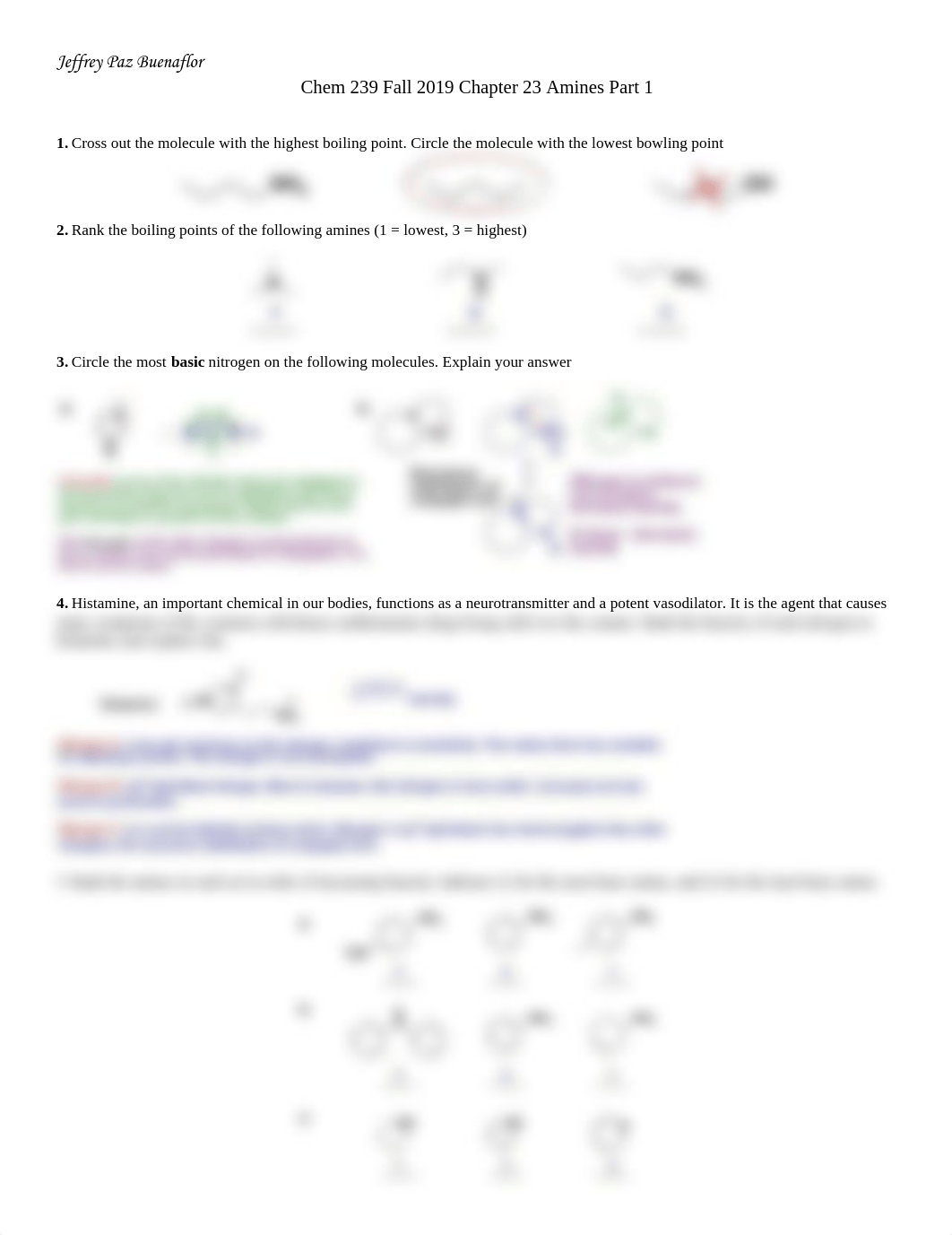 Fall 2019 Chapter 23 (Amines) Practice Problems Part 1 Answer Key.pdf_dfc2ev2r0he_page1