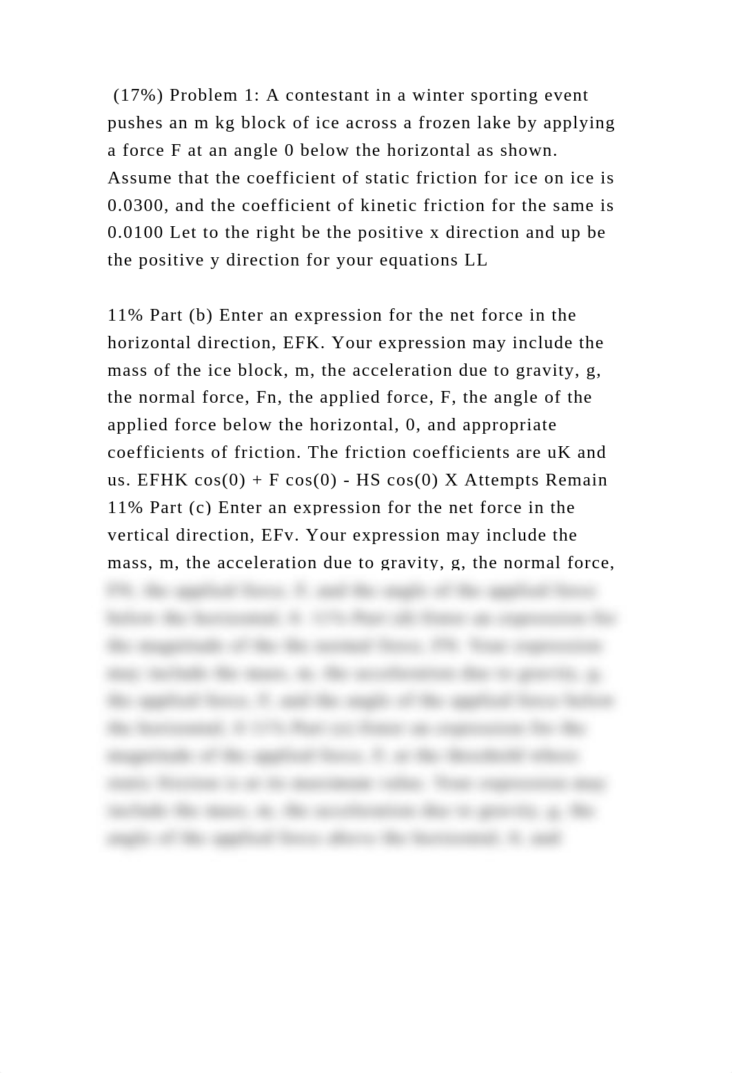 (17) Problem 1 A contestant in a winter sporting event pushes an m .docx_dfc81efsfh2_page2