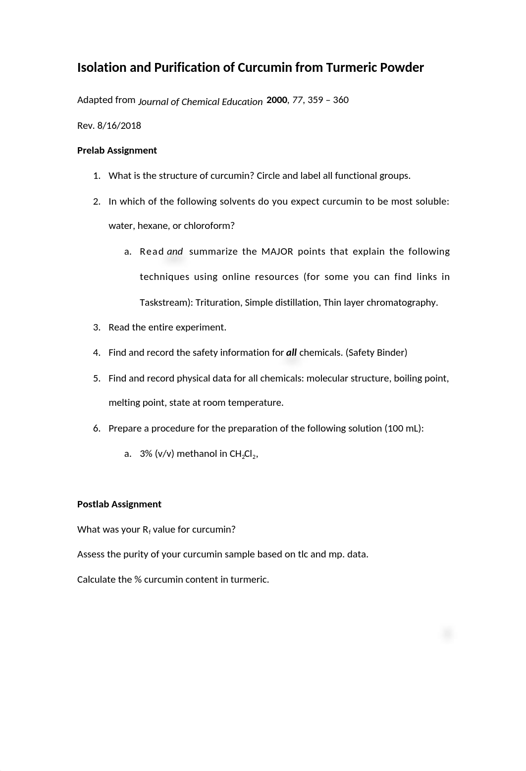 Isolation and Purification of Curcumin from Turmeric Powder.docx_dfc89sjlq1m_page1