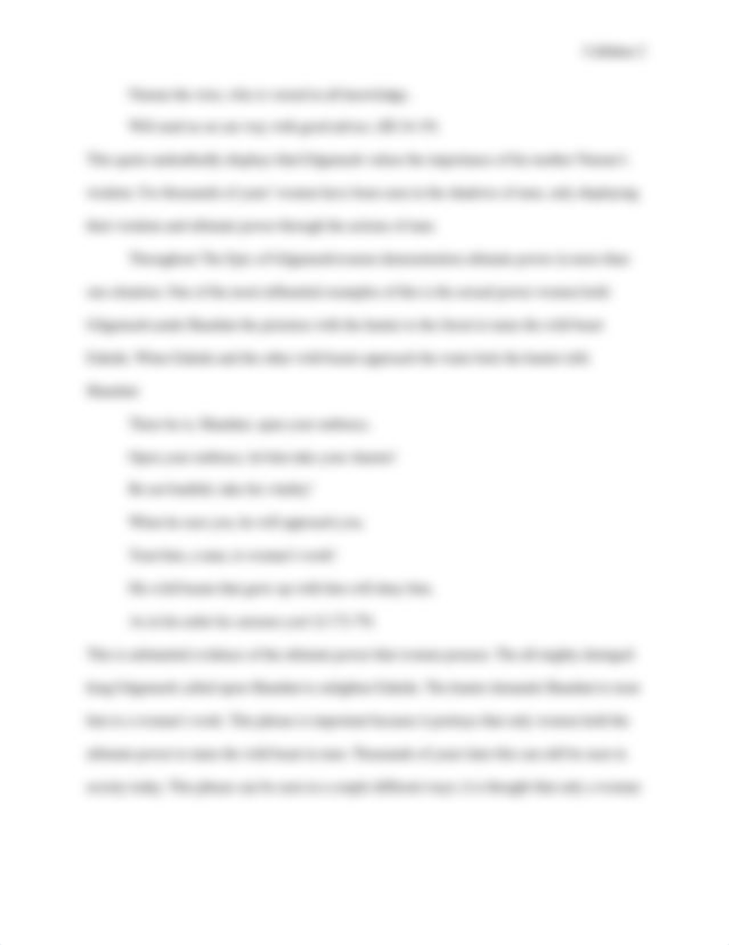 The Epic of Gilgamesh Callahan final copy .docx_dfc8cdc39m1_page2