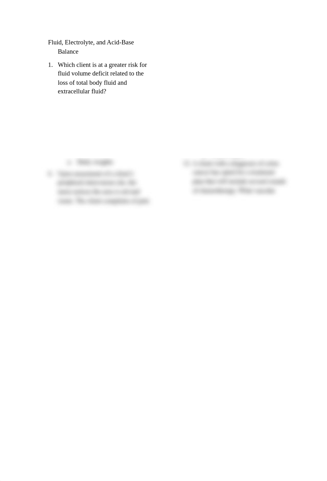 Fluid, Electrolyte, and Acid Base Balance NCLEX questions .docx_dfccp5o9l5n_page1