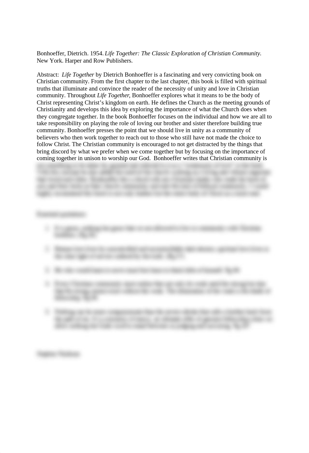 abstract Life Together - Essay_dfcmh4fvagv_page1