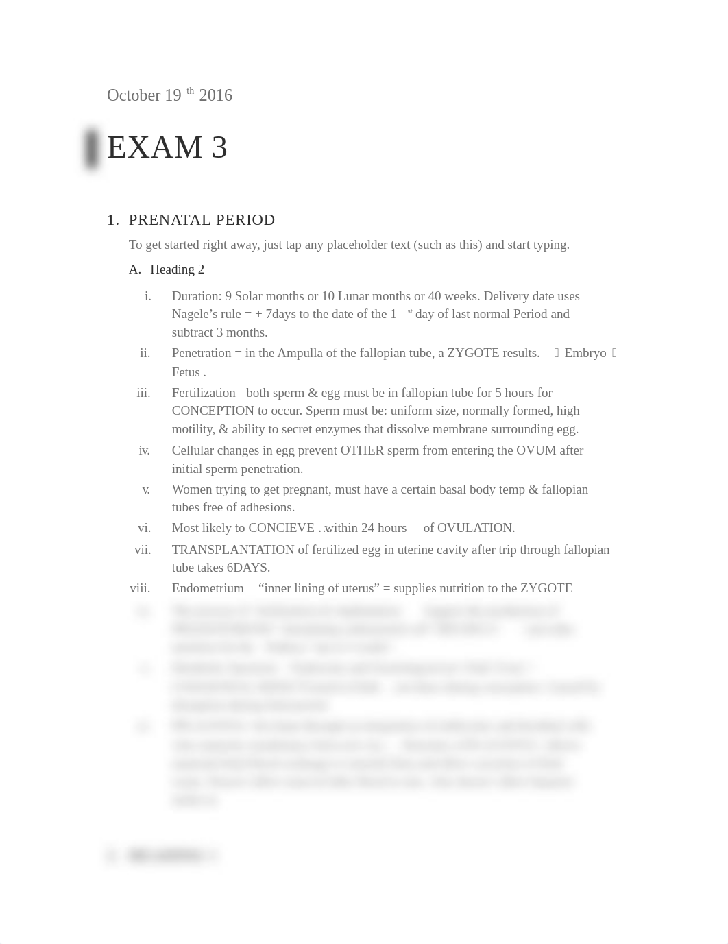 exam 3 study guide b230 iun bsn_dfcvtktetk0_page1