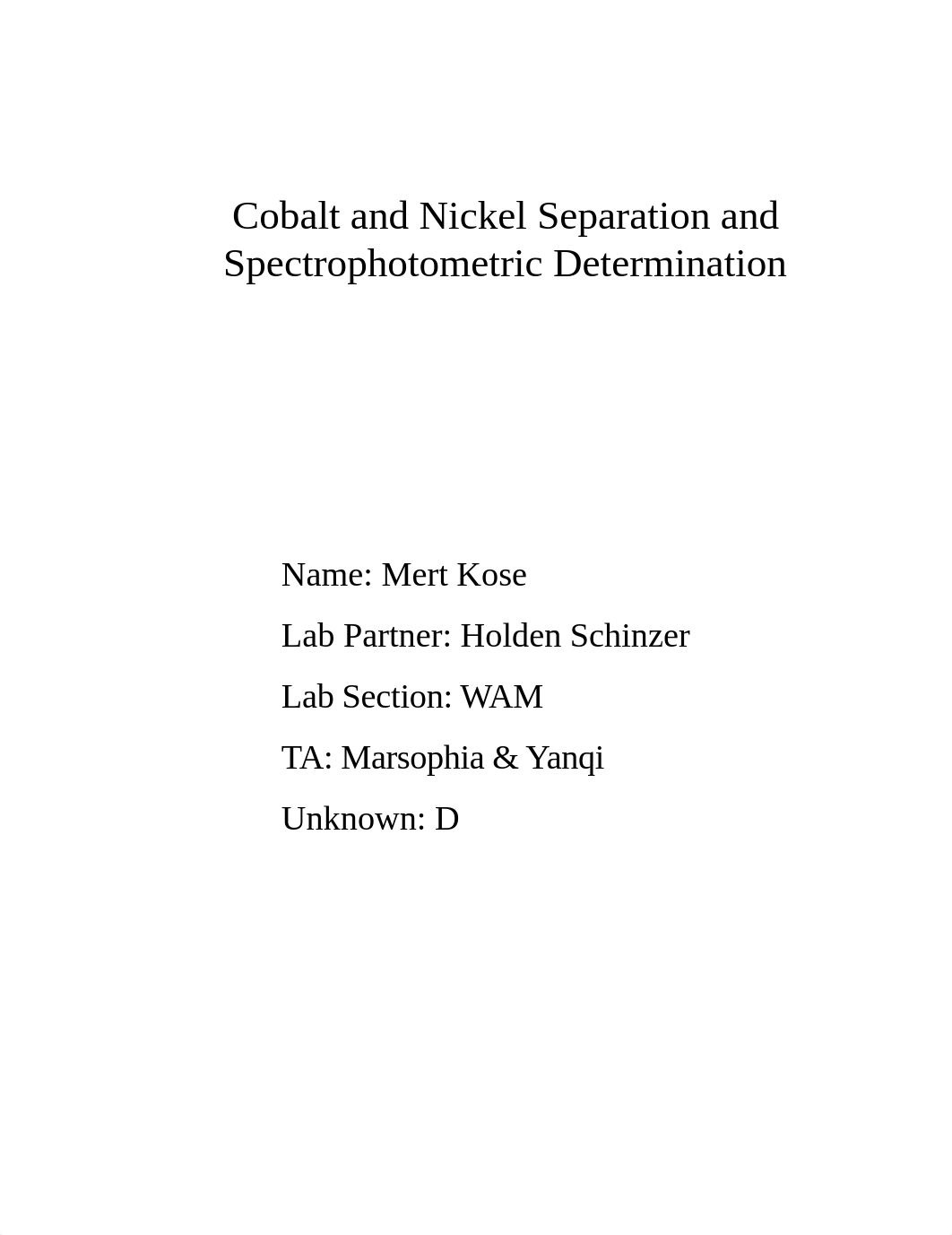 Cobalt and Nickel Separation and Spectrophotometric Determination.docx_dfd44pveobm_page1