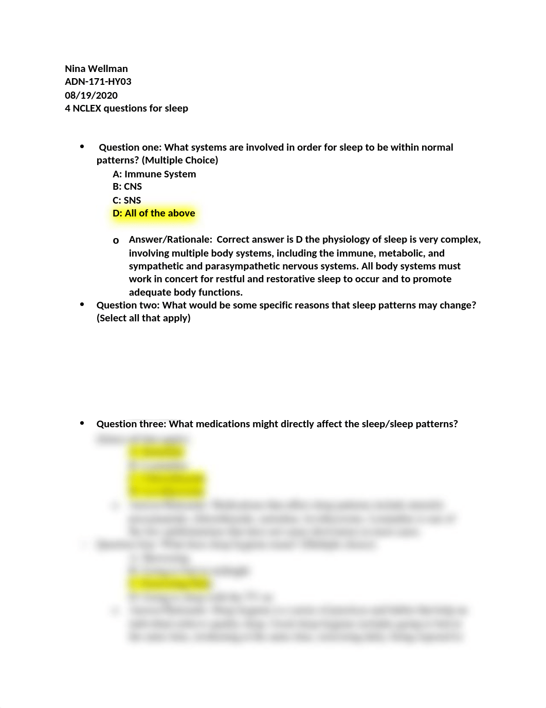 4 NCLEX questions sleep.docx_dfdbhjxphwb_page1