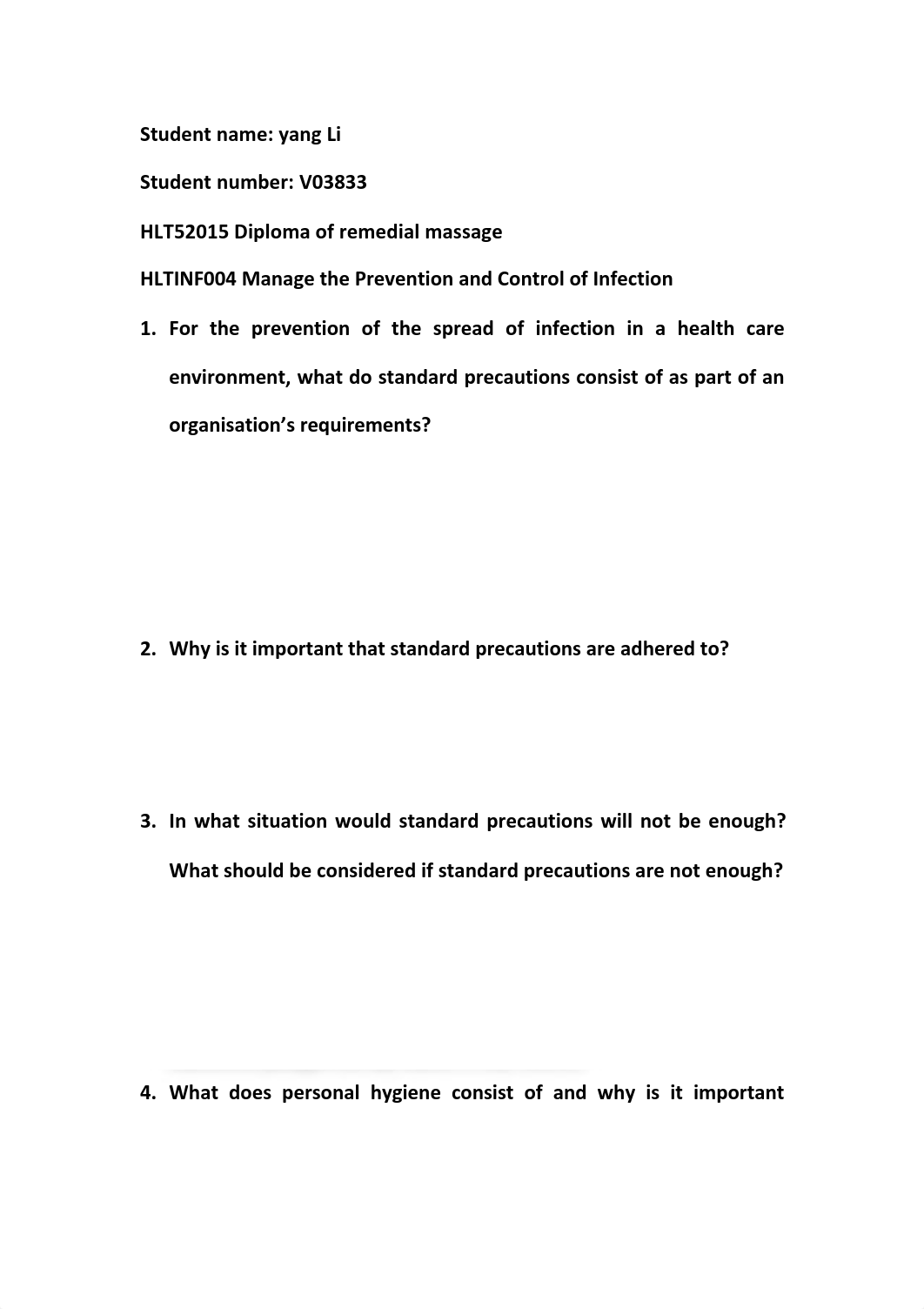 HLTINF004 Manage the Prevention and Control of Infection.pdf_dfdk3nj91ad_page1