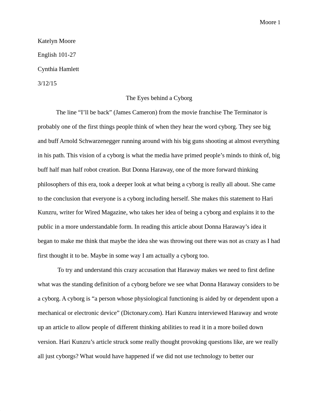 Cyborg Essay Final Draft_dfdmvc2ewve_page1