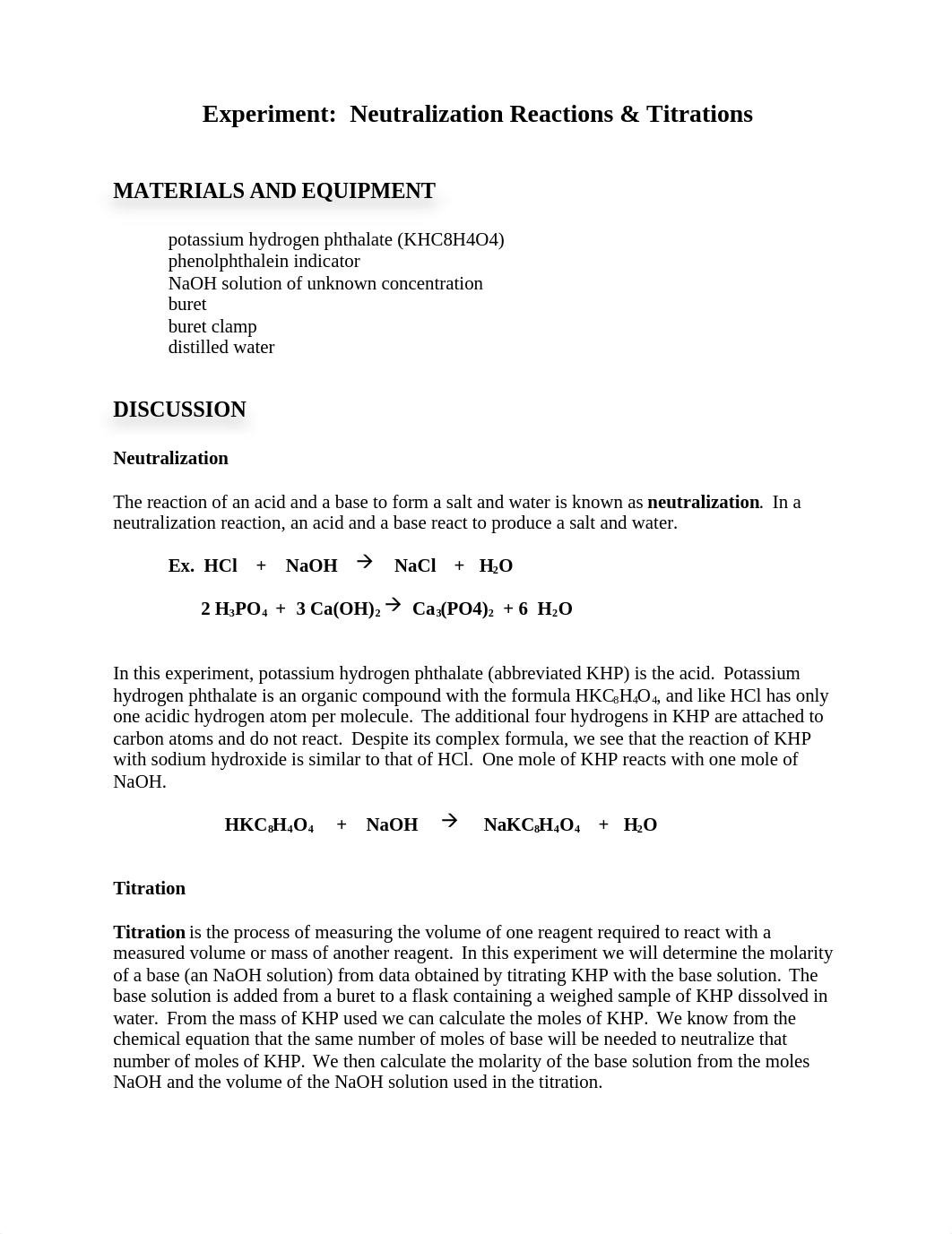 CHM-101 Experiment 8 Neutralization_(Jordan Massini).doc_dfdp7dt3t0n_page1