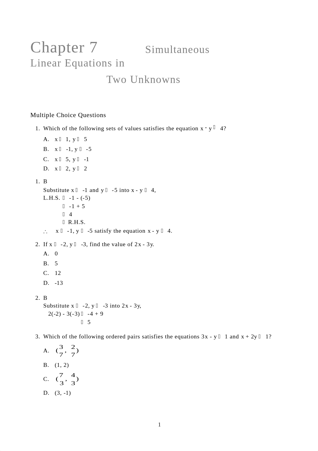 S2 Ch 7 Simultaneous Linear Equations in Two Unknowns.doc_dfdqucvtk6u_page1